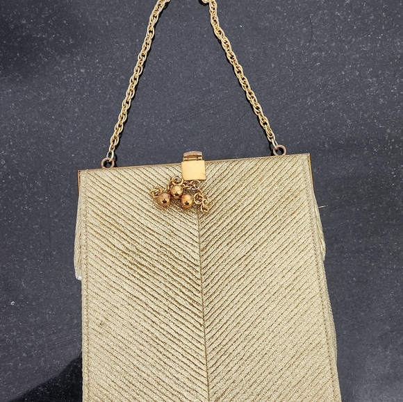 Vintage Gold Purse - Picture 2 of 5